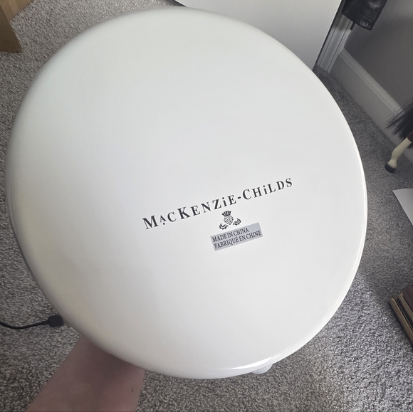 Mackenzie Childs Sterling Check 3 Quart Tea Kettle - Picture 8 of 12